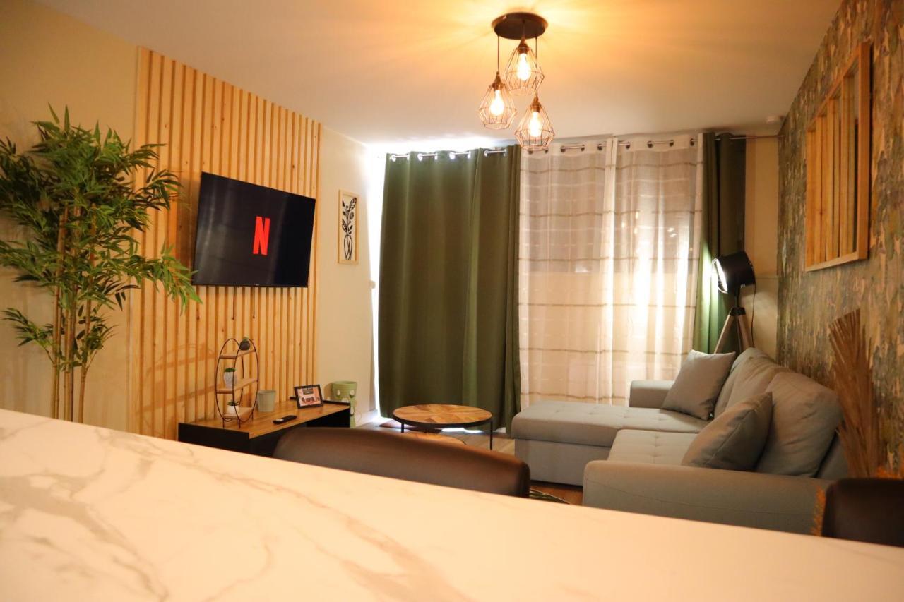 Appartement 1 Chambre Ambiance Tropicale - Centre De Bourbourg, Terrasse Privee المظهر الخارجي الصورة